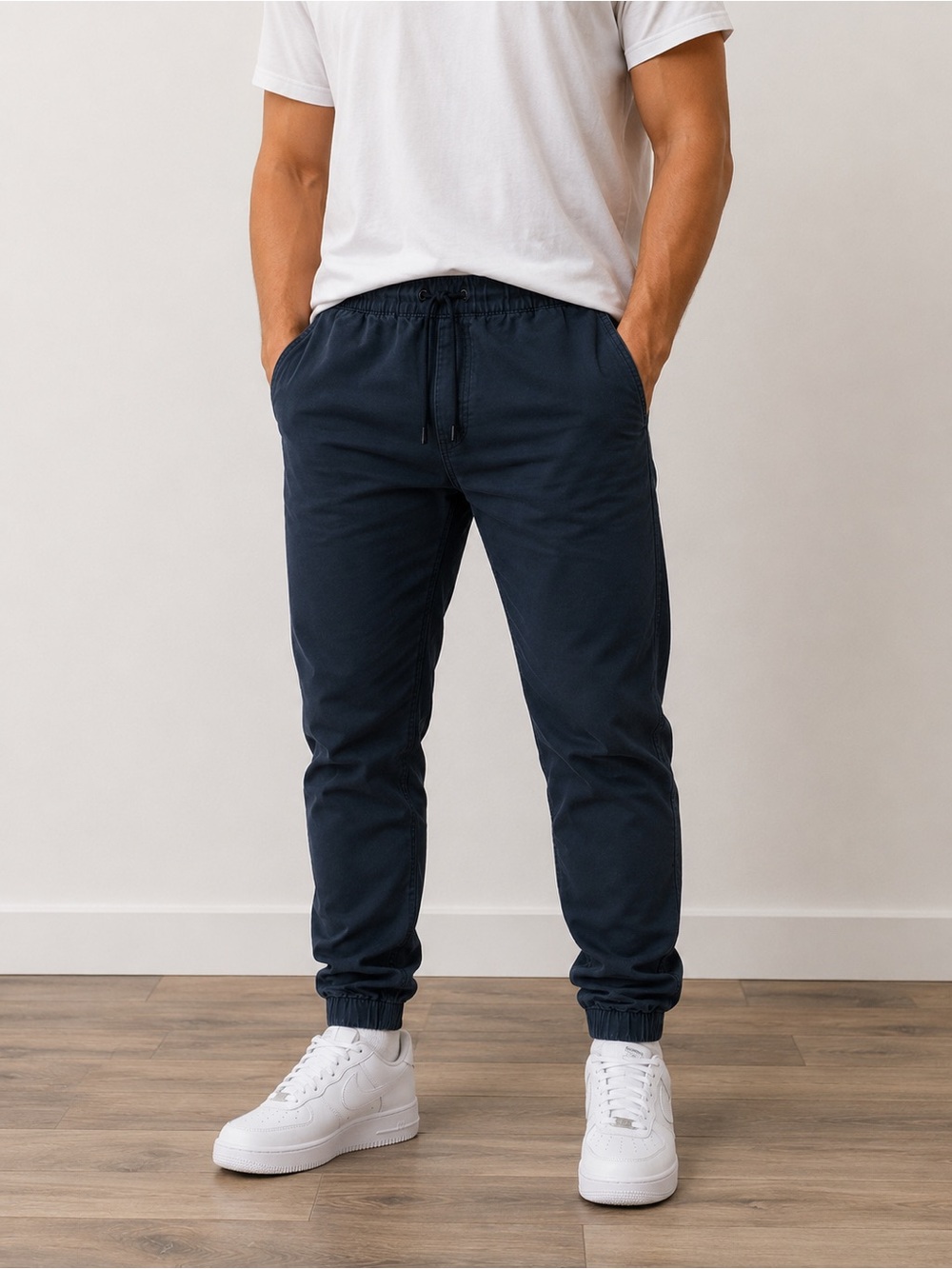 Old Navy Men's Navy Blue Jogger Pants